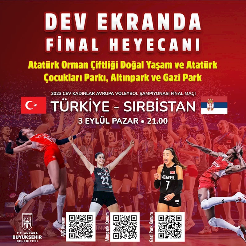 ANKARA BÜYÜKŞEHİRDEN FİLENİN SULTANLARI’NA TAM DESTEK: VOLEYBOL KEYFİNDEV EKRANLARDA