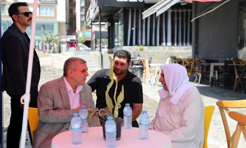 Başkan Beyazgül’den Esnaf Ziyareti