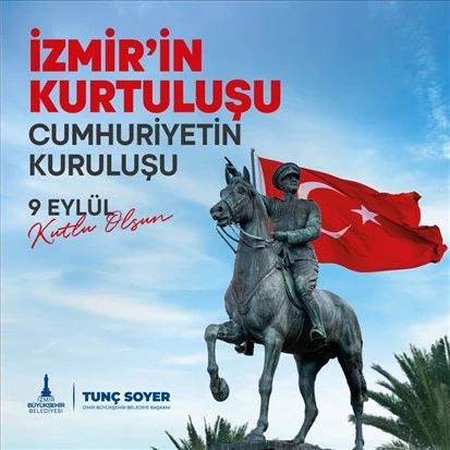 ​İzmir’de 101. kurtuluş yıldönümü coşkusu