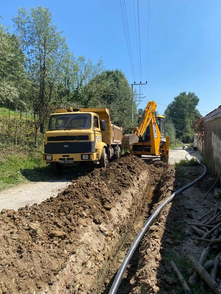 Ferizli’nin altyapısı Büyükşehir Belediyesi’nin çalışmaları ile güçleniyor