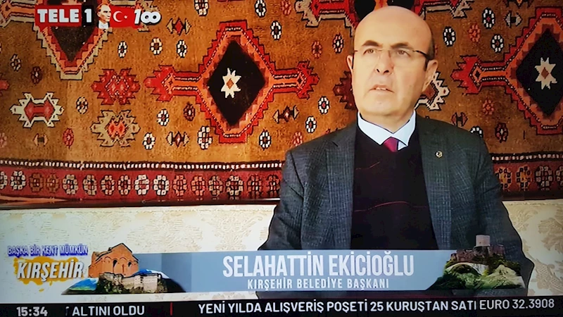 BAŞKANIMIZ EKİCİOĞLU, TELE1 TELEVİZYONUNDA 5 YILLIK ÇALIŞMALARINI ANLATTI