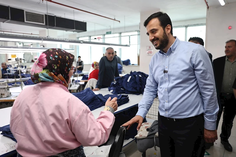 Bağcılar Belediyesi’nden Tekstil Atölyelerine Ziyaret