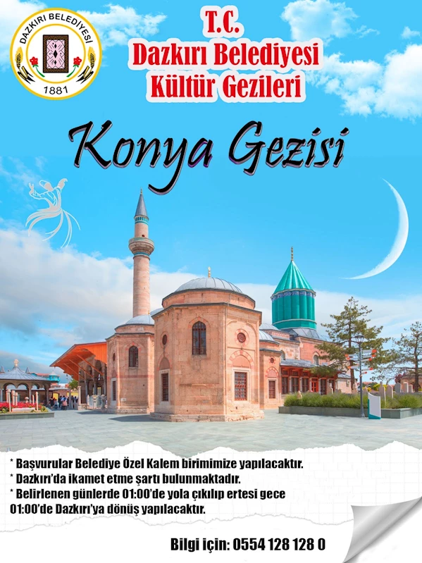 KONYA GEZİLERİMİZ BAŞLIYOR