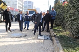 Nazım Hikmet caddesinde altyapı sorunu çözüme kavuştu