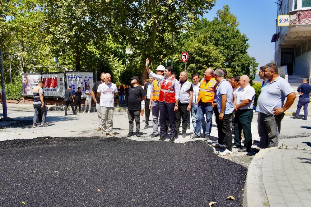   Çaykara¸5 Ayda 50 Bin Tonun Üzerinde Asfalt Döktü