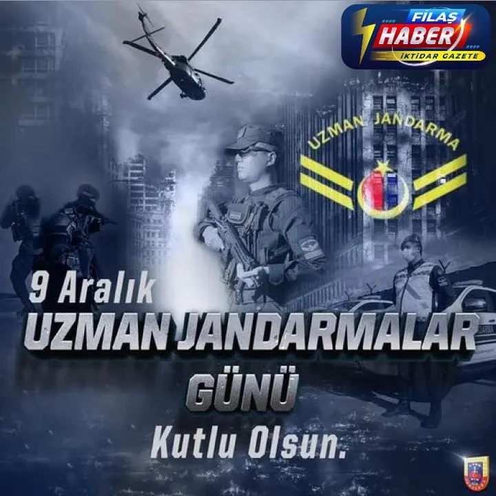 UZMAN JANDARMALAR GÜNÜ KUTLU OLSUN