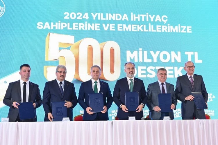 50 bin haneye  75 Milyon TL destek