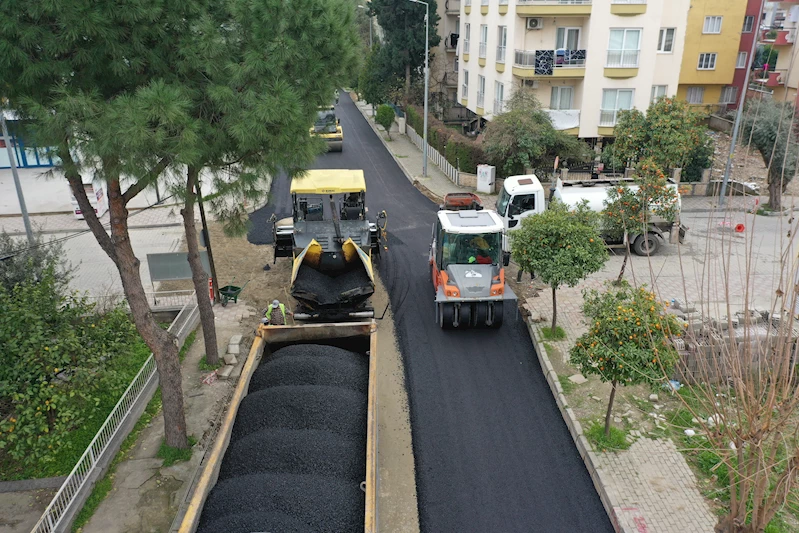 AYDIN BÜYÜKŞEHİR BELEDİYESİ’NDEN EFELER’E ASFALT HAMLESİ