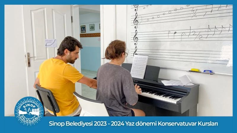 2023-2024 Yaz dönemi Konservatuvar Kurslarımız devam etmektedir .