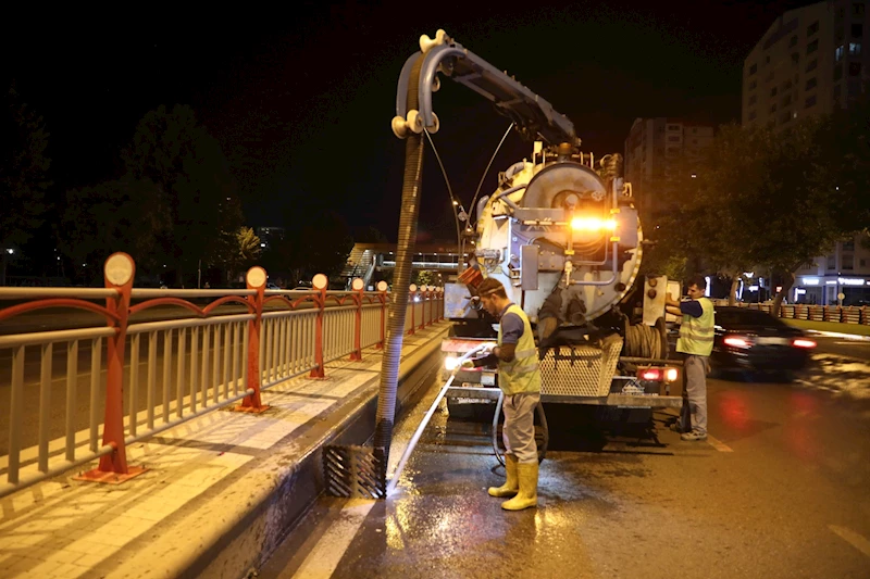 KASKİ’den Gece Çalışması