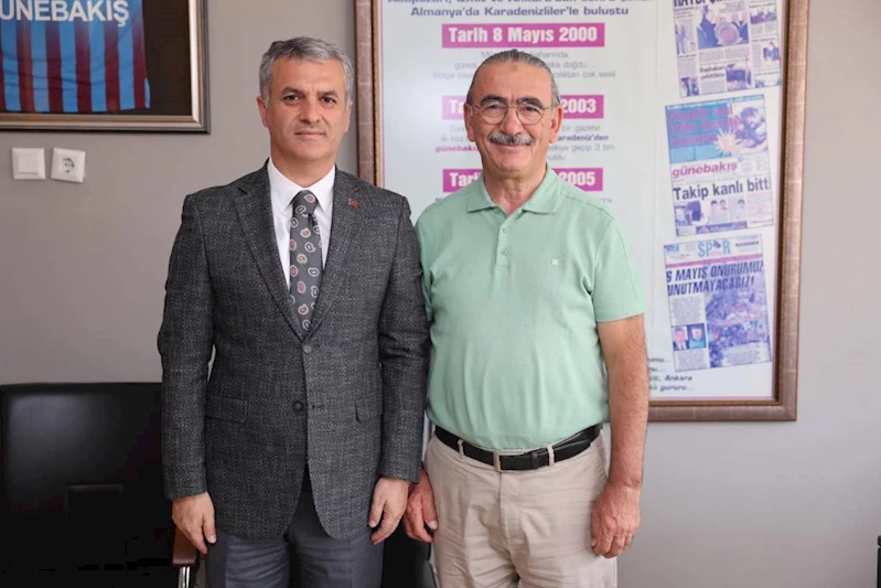 BAŞKANIMIZ GÜNEBAKIŞ GAZETESİNİ ZİYARET ETTİ