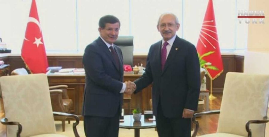 Davutoğlu, Kılıçdaroğlu ile Başladı