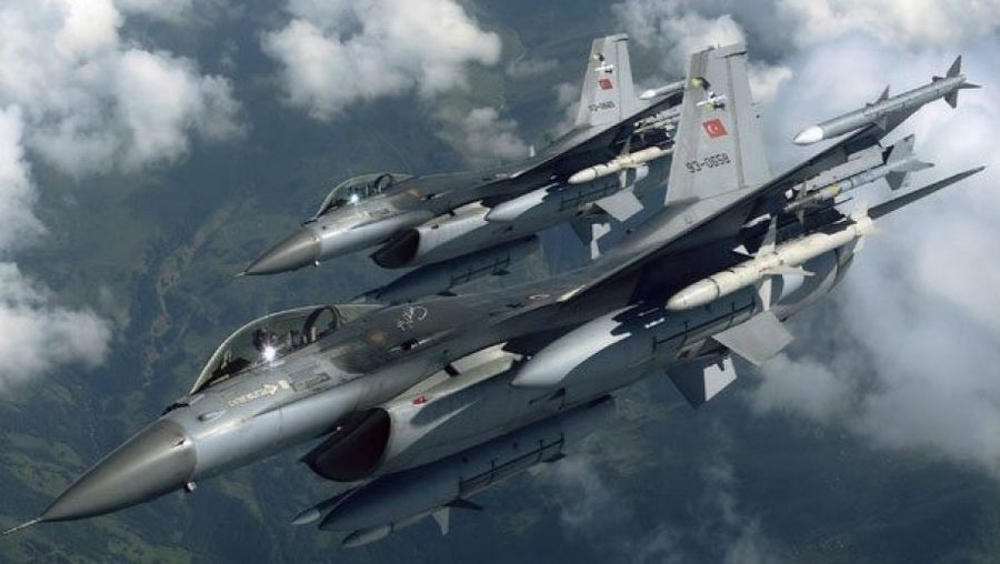 F-16'lar IŞİD hedeflerini vurdu