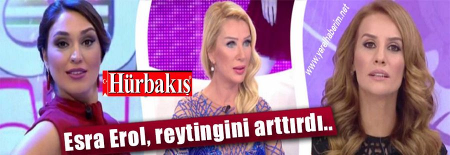 Esra Erol, reytingini arttırdı