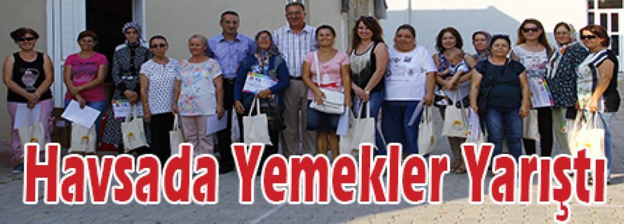 Havsa'da Yemekler Yarıştı