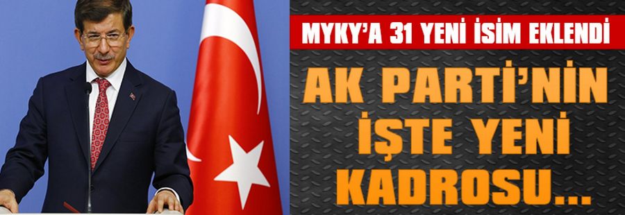 İşte Davutoğlu’nun Yeni Kabinesi