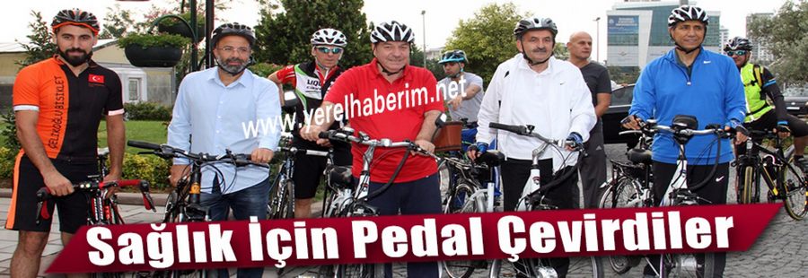 Sağlık İçin Pedal Çevirdiler