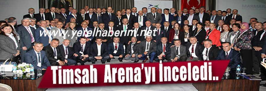 Akgün,Timsah  Arena'yı İnceledi