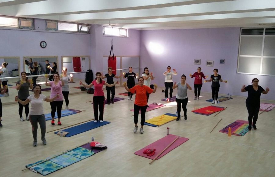 Pilates Kursu’na Büyük İlgi