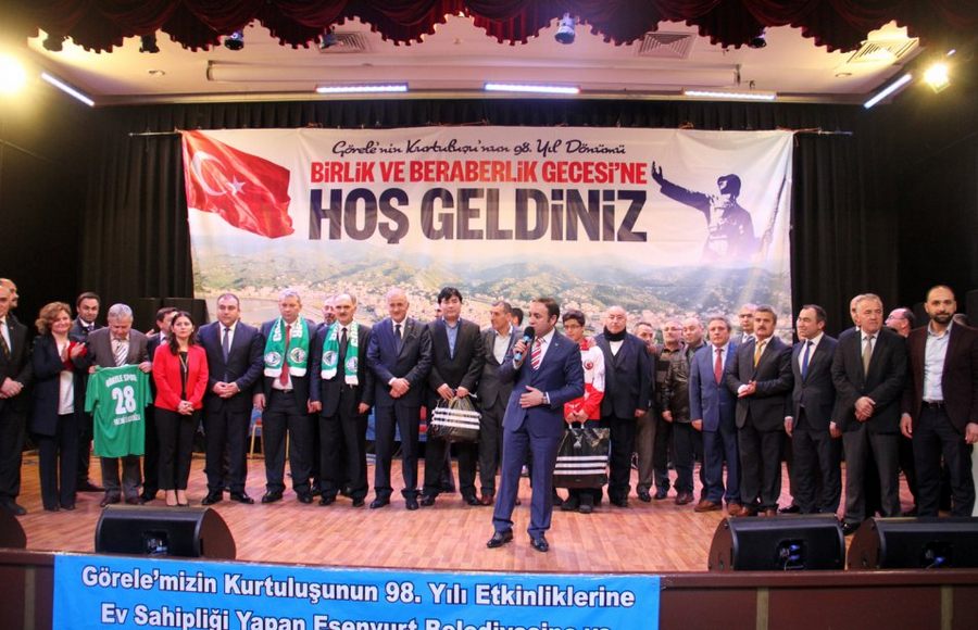 Görele’nin Kurtuluşu Esenyurt’tan Duyuldu