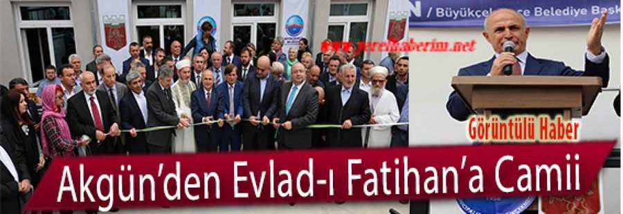 Evald-ı Fatihan'a Cami Yaptı