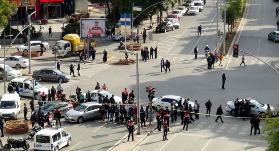 Gaziantep'te saldırıda 1 polis şehit