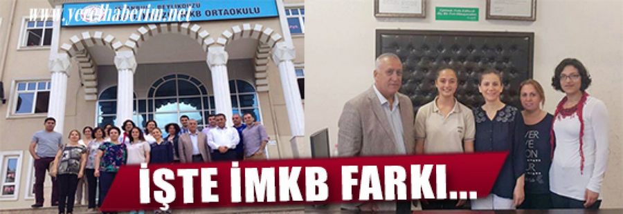 İşte İMKB Farkı…