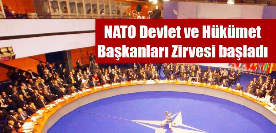 NATO Devlet ve Hükümet Başkanları Zirvesi başladı