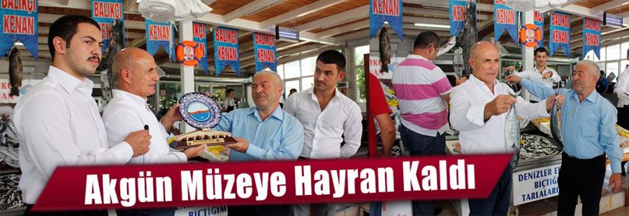 Akgün Müzeye Hayran Kaldı