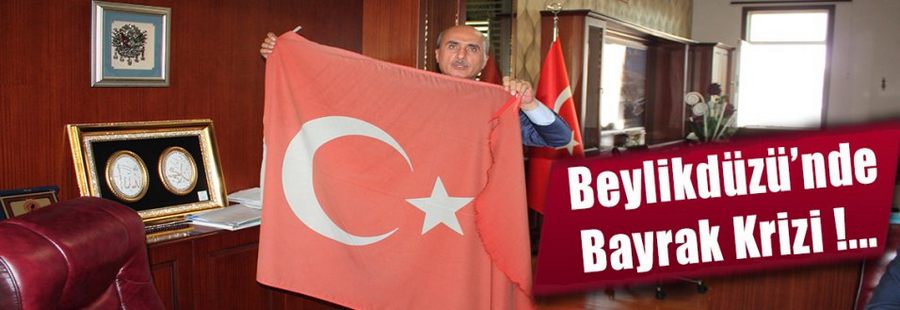 Beylikdüzü' nde Bayrak Krizi