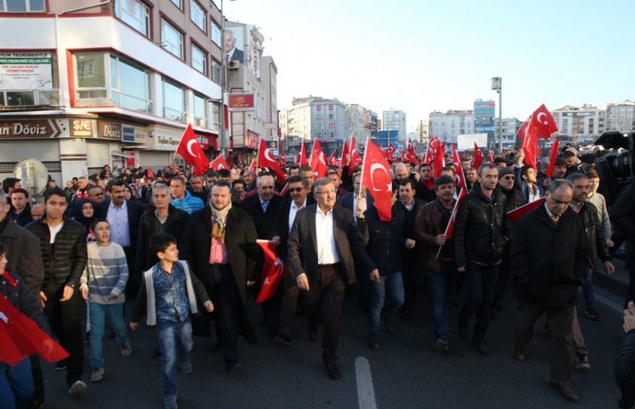 Zeytinburnu Teröre Karşı Tek Yürek Oldu