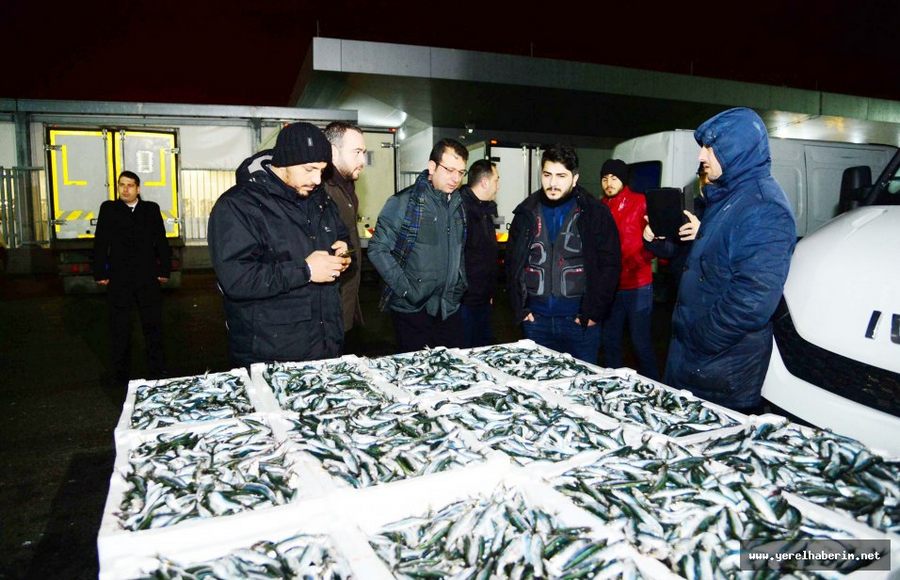 İmamoğlu Beylikdüzü Su Ürünleri Hali’nde