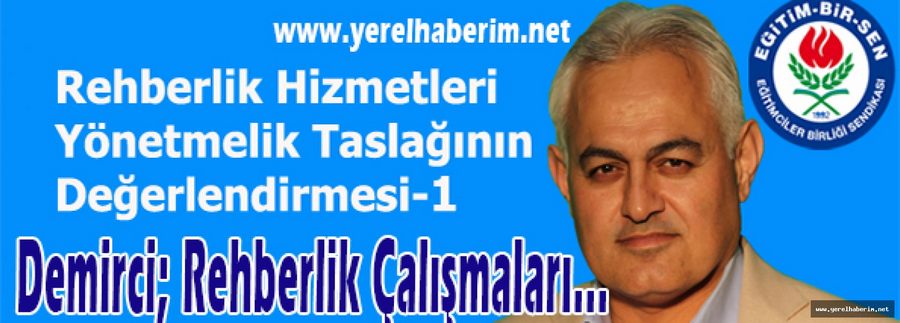 Rehberlik Hizmetleri Yönetmelik Taslağının Değerlendirmesi-1