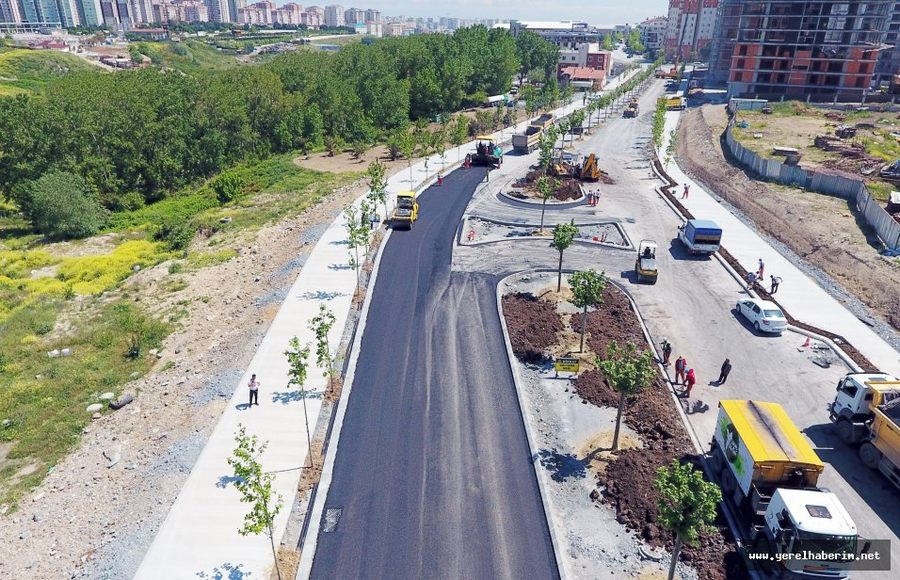 Beylikdüzü’nde Asfaltlama Çalışmaları Hızlandı