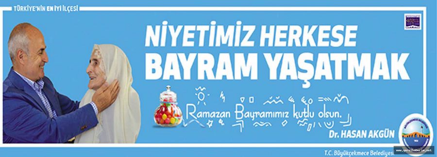 Ramazan Bayramı Kutlama İlanı