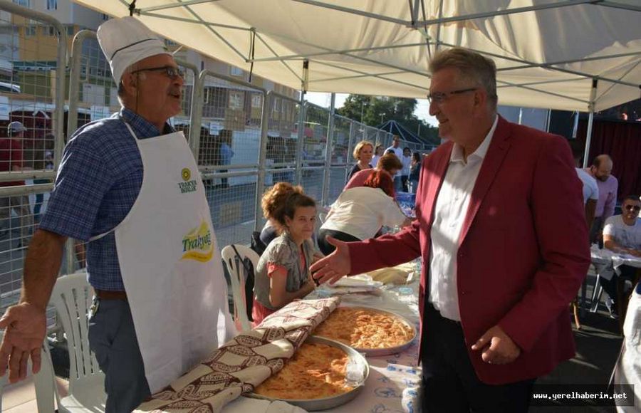 Çatalca'da Börekler Yarıştı..!