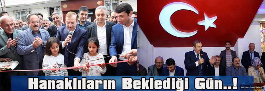 Hanak-Avcılar Mahallesi Derneği Açıldı..!