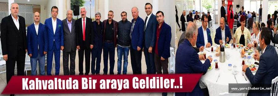 Kahvaltıda Bir araya Geldiler..!