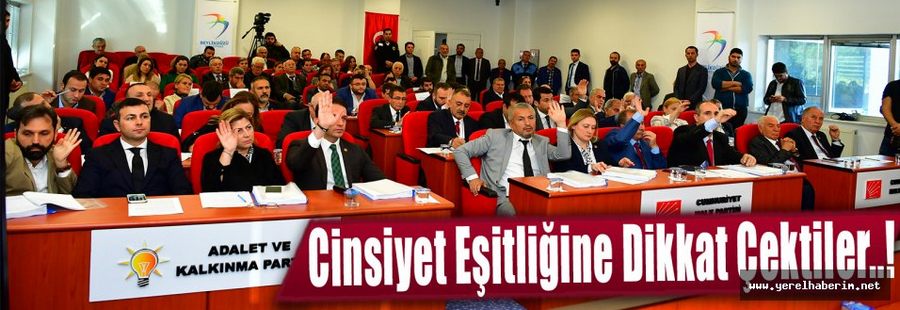 Cinsiyet Eşitliğine Dikkat Çektiler..!