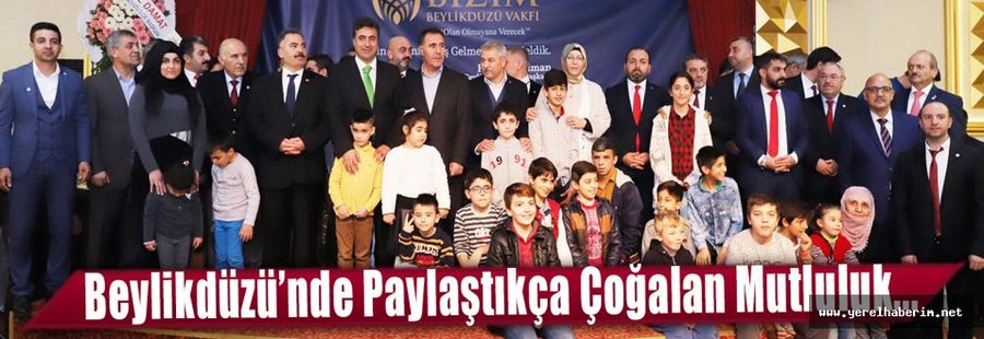 Beylikdüzü'nde "Paylaştıkça Çoğalan Mutluluk"