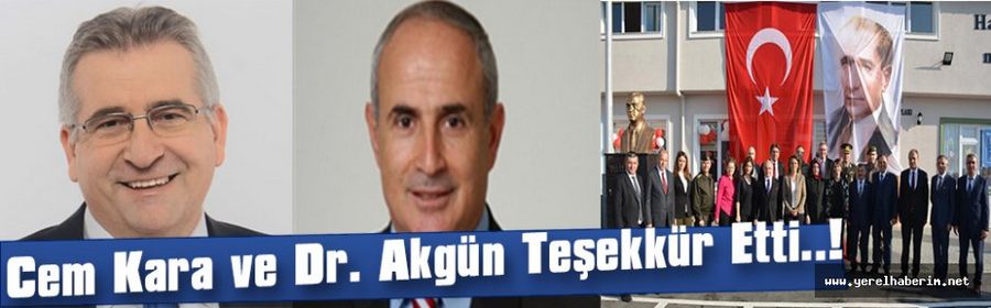 Cem Kara ve Dr. Akgün Teşekkür Etti..!