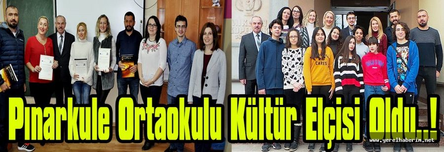 Pınarkule Ortaokulu Kültür Elçisi Oldu..!