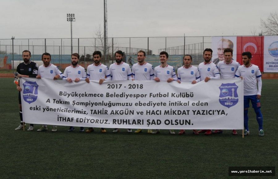 Şampiyon Büyükçekmece Belediyespor Kupasını Aldı!