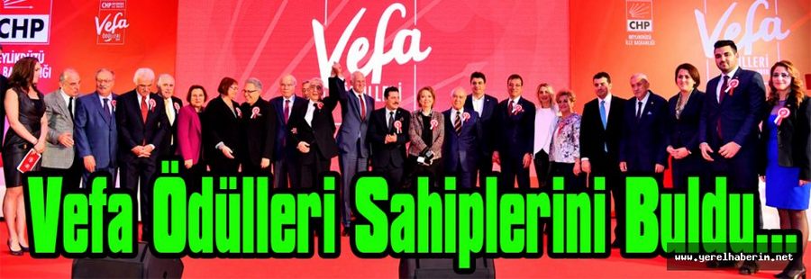 Vefa Ödülleri Beylikdüzü’nde Sahiplerini Buldu