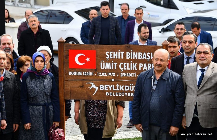 Şehit Binbaşı Ümit Çelik’in Adı Beylikdüzü’nde Yaşayacak