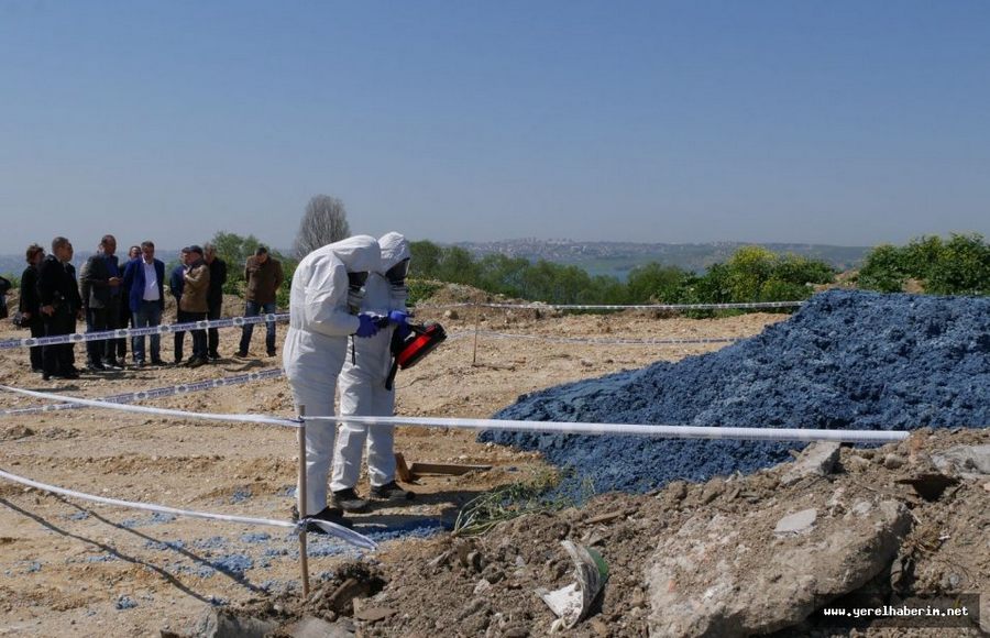 Göl Havzasına Yine Kimyasal Madde Döküldü..!