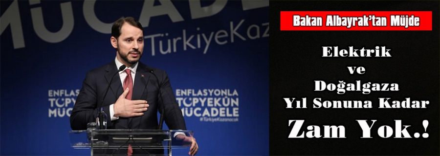 Yıl Sonuna Kadar Zam Yok..!