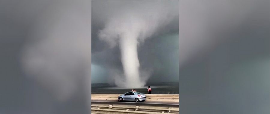 İstanbul'da Hortum Korkuttu