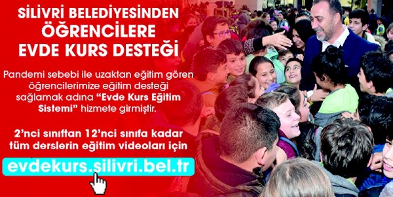 Öğrencilere Evde Kurs Desteği