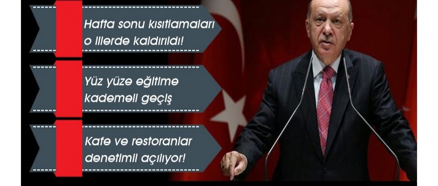 Normalleşme süreci başlıyor